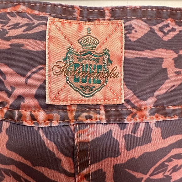 Vintage Deadstock Duke Kahanamoku Nylon Fish Board Shorts Ron Herman XL NWT - Picture 5 of 9